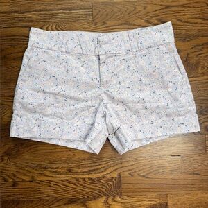 Tommy Hilfiger Floral Print Cuffed Shorts Size 6